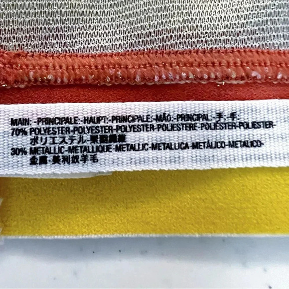 Intimately Free People Shimmer Sheer Panty With Striped Elastic Waist Size M EUC - Picture 9 of 9